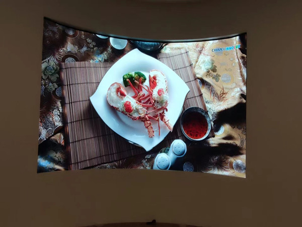 宜丰室内P2.5弧形LED屏